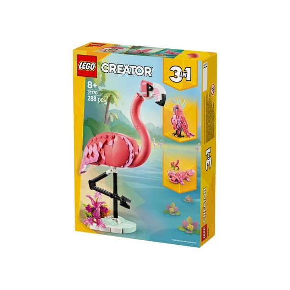LEGO Creator 31170 Rózsaszín flamingó