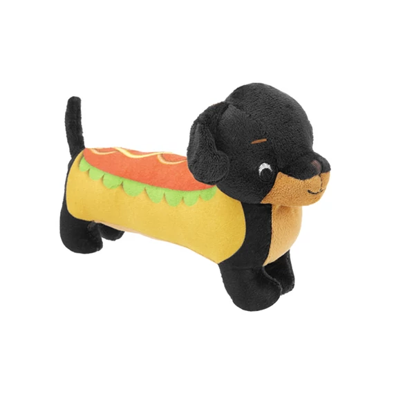 Plüss hot dog kutya 20cm 2 féle