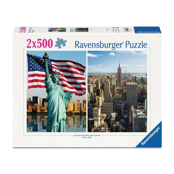 Puzzle 2x500 db - New York