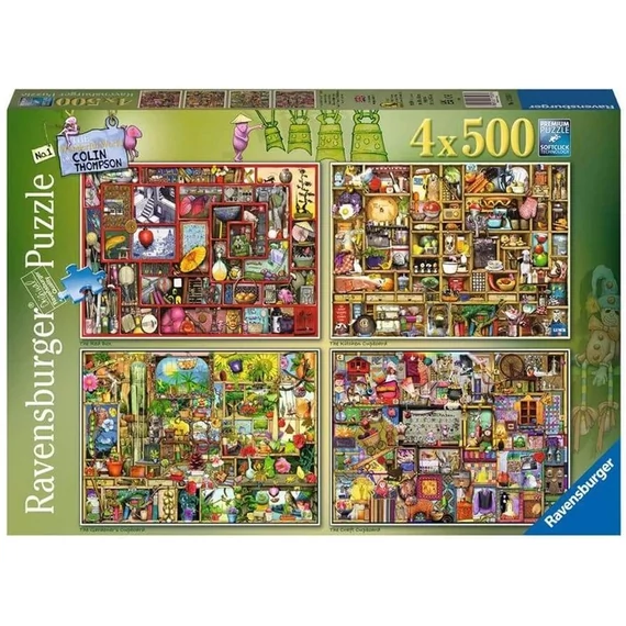 Puzzle 4x500 db - Colin Thompson