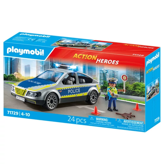Playmobil: Rendõrautó rendõrrel
