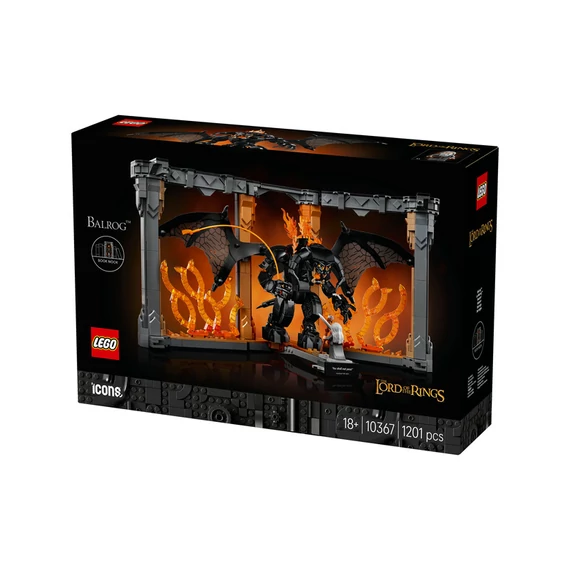 LEGO Icons 10367 Könyvkuckó: A Gyűrűk Ura: Balrog