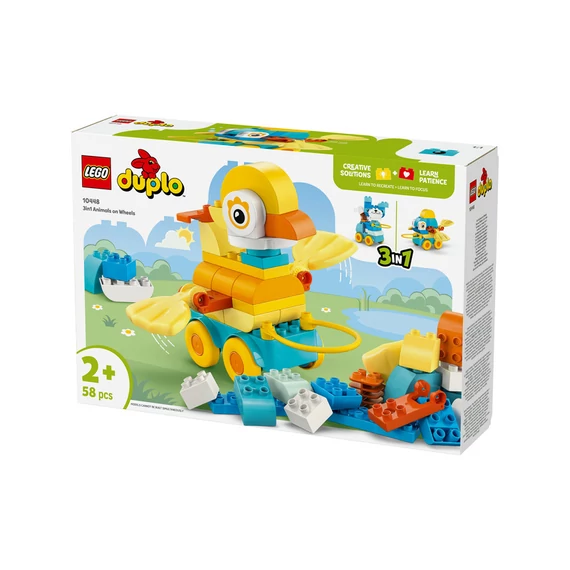 LEGO Duplo town 10448 3 az 1-ben guruló állatok
