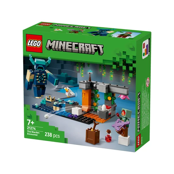 LEGO Minecraft 21274 Találkozás az őrzővel