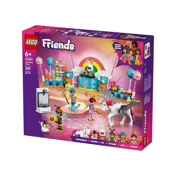 LEGO Friends 42661 Jelmezes buli egyszarvúval és tündérrel