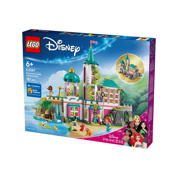 LEGO Disney princess 43267 Hercegnőkastély és a hercegnők állatkái