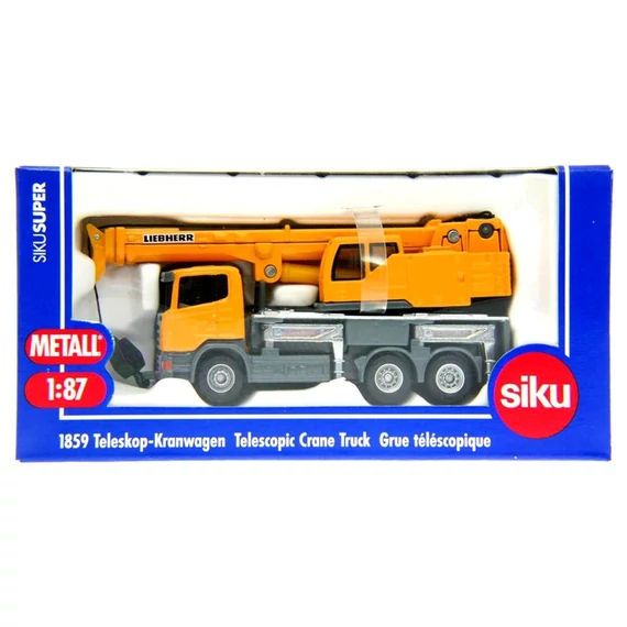 SIKU Scania daruskocsi Liebherr daruval 1:87 - 1859