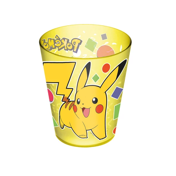 Műanyag Pokemon pohár