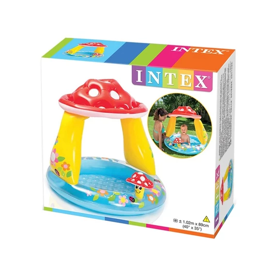 INTEX: Gomba kupolás bébimedence - 102 x 89 cm