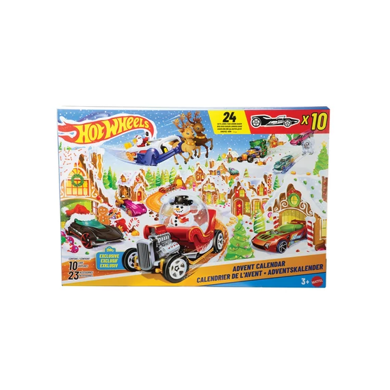 Hot Wheels adventi naptár