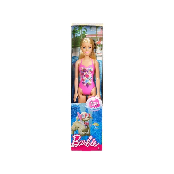 Barbie: tengerparti Barbie baba - 29 cm, többféle