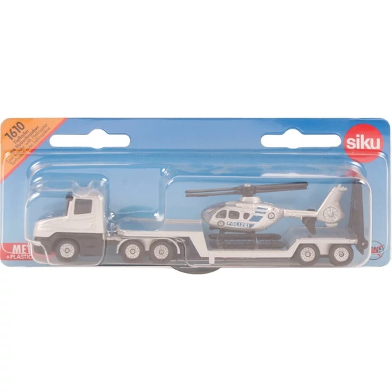 SIKU Vontató kamion és helikopter 1:55 - 1610