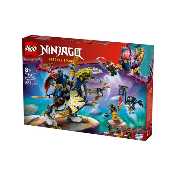 LEGO Ninjago 71843 Rouge sárkánylovas robotja