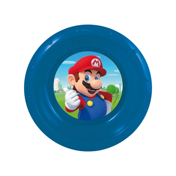 Műanyag Super Mario mélytányér