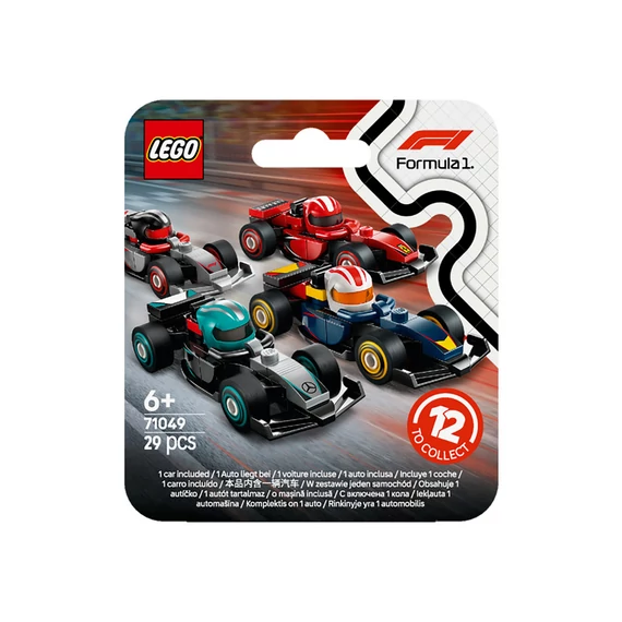 LEGO Minifigurák 71049 Gyűjthető F1-es versenyautók