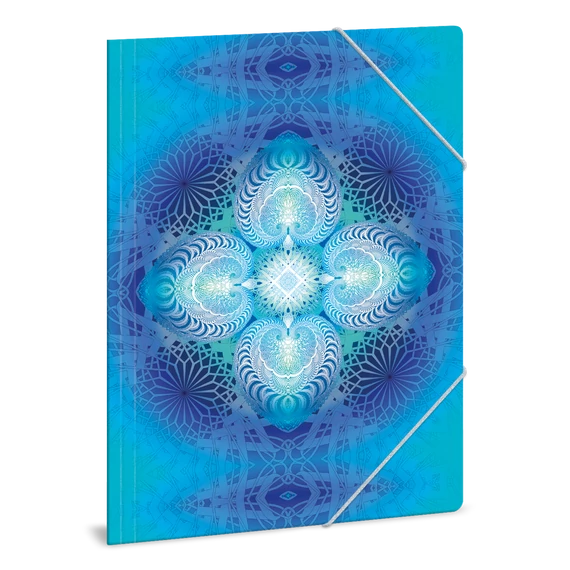 Ars Una Mandala Blue Hope A/4 gumis dosszié