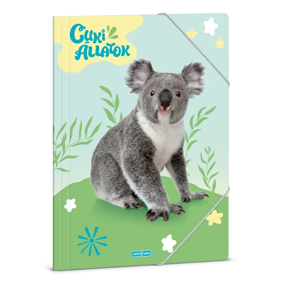 Ars Una Cuki Állatok-Koala A/4 gumis dosszié