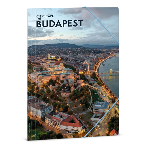 Ars Una Cityscape-Budapest A/4 gumis dosszié
