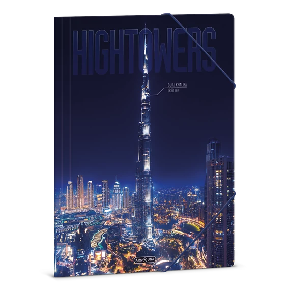 Ars Una Hightower-Burjkhalifa A/4 gumis dosszié
