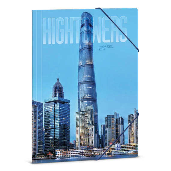 Ars Una Hightower-Shanghai tower A/4 gumis dosszié