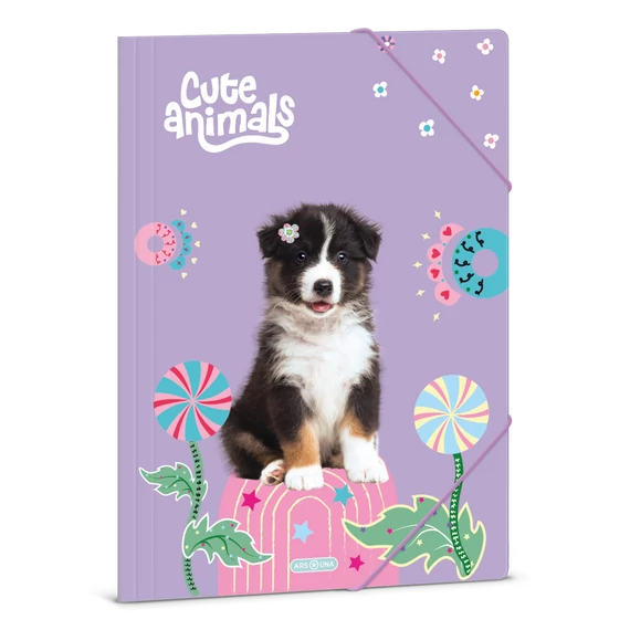 Ars Una Cute animals- Aussie A/4 gumis dosszié