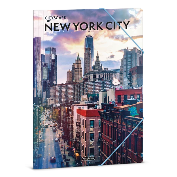 Ars Una Cityscape-New York A/4 gumis dosszié