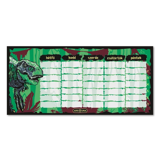 Ars Una T-Rex órarend