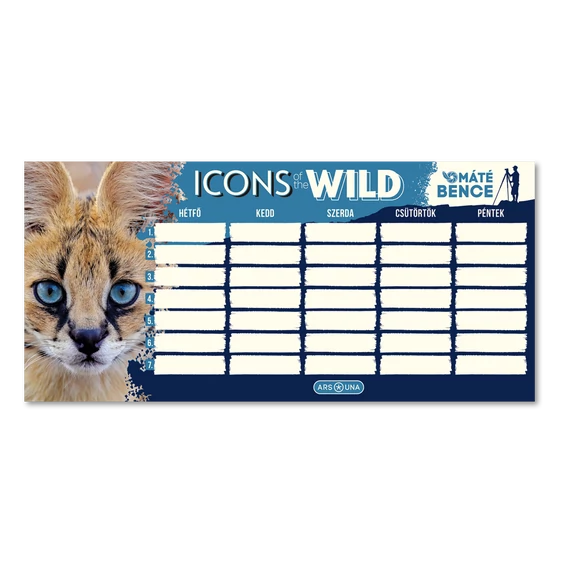 Ars Una Máté Bence Icons of the Wild-Serval órarend
