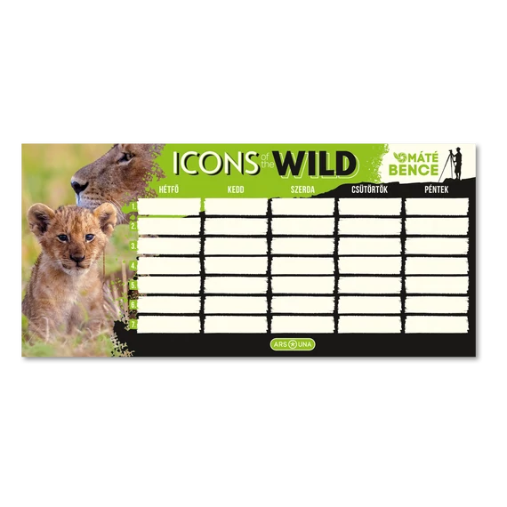 Ars Una Máté Bence Icons of the Wild-Lions órarend
