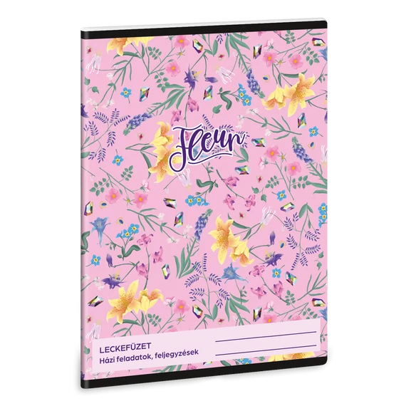 Ars Una Fleur A/5 leckefüzet
