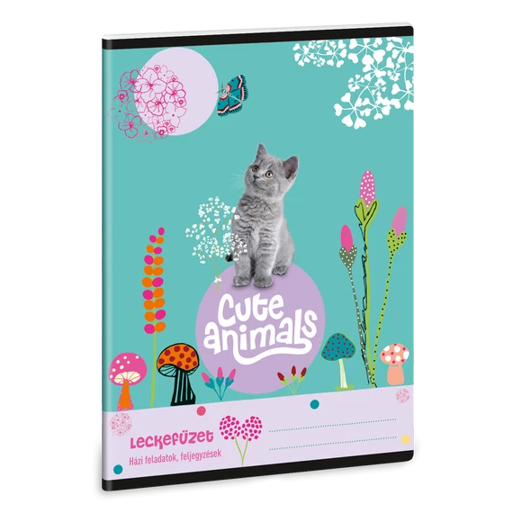 Ars Una Cute Animals-kitten A/5 leckefüzet