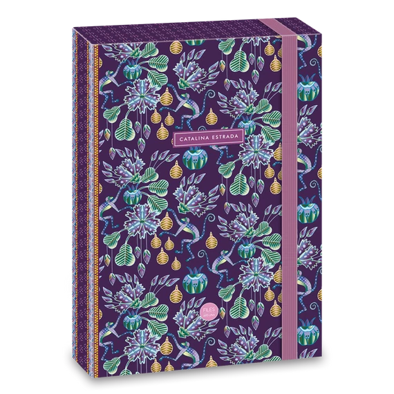 Catalina Estrada Purple Monkey A/4 füzetbox