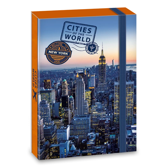 Ars Una Cities-New York A/4 füzetbox