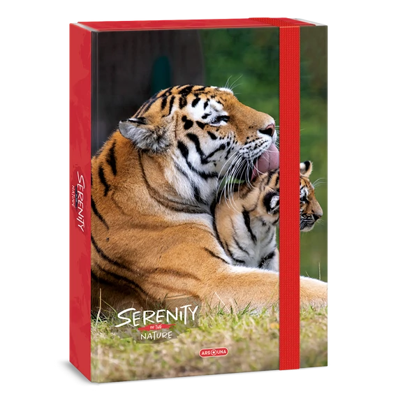 Ars Una Serenity-Tiger A/4 füzetbox