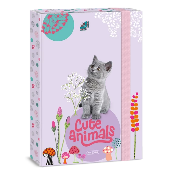 Ars Una Cute Animals-kitten A/4 füzetbox