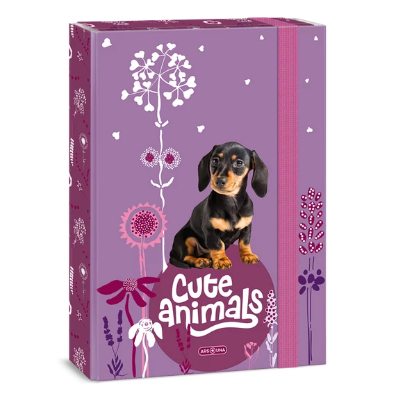 Ars Una Cute Animals-puppy A/4 füzetbox