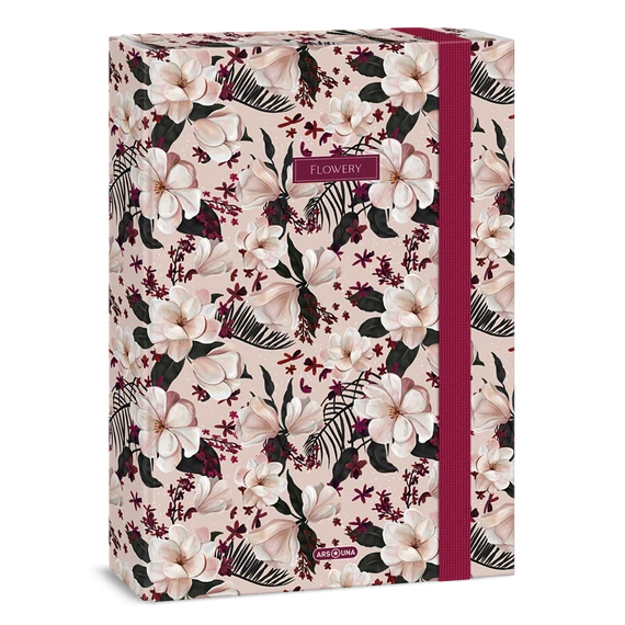 Ars Una Flowery pink A/4 füzetbox
