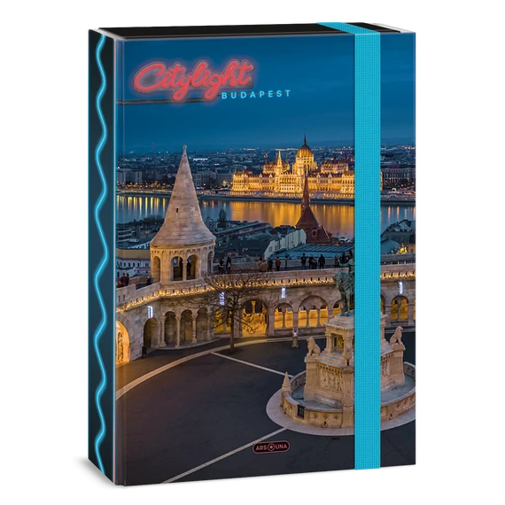 Ars Una City light-Budapest A/4 füzetbox