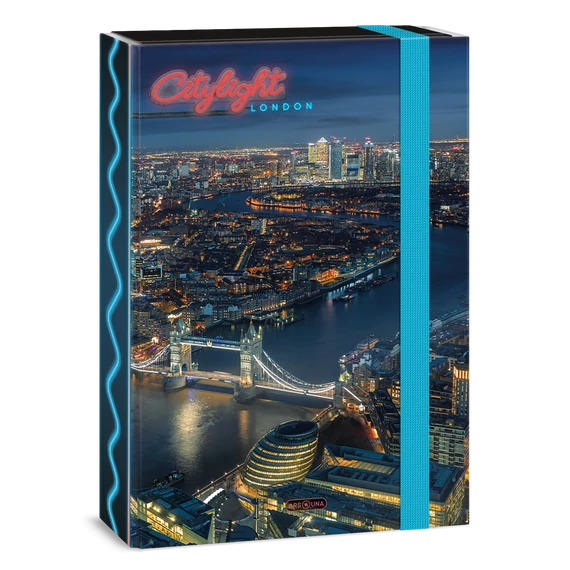 Ars Una City light-London A/4 füzetbox