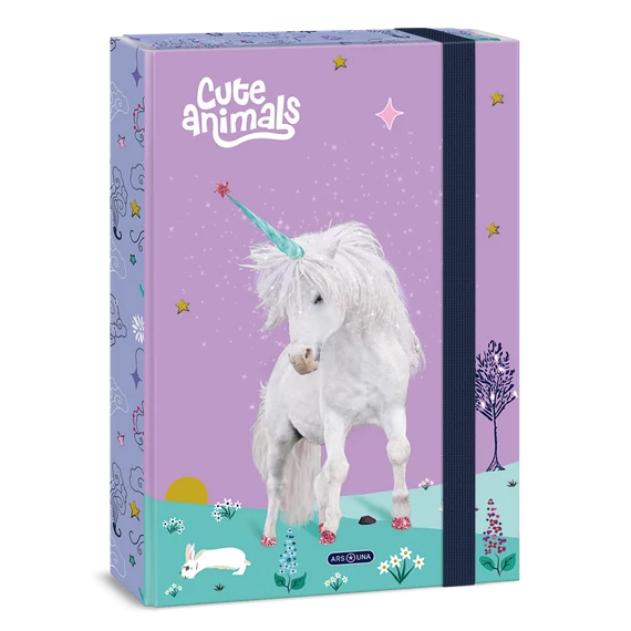 Ars Una Cute Animals-unicorn A/4 füzetbox