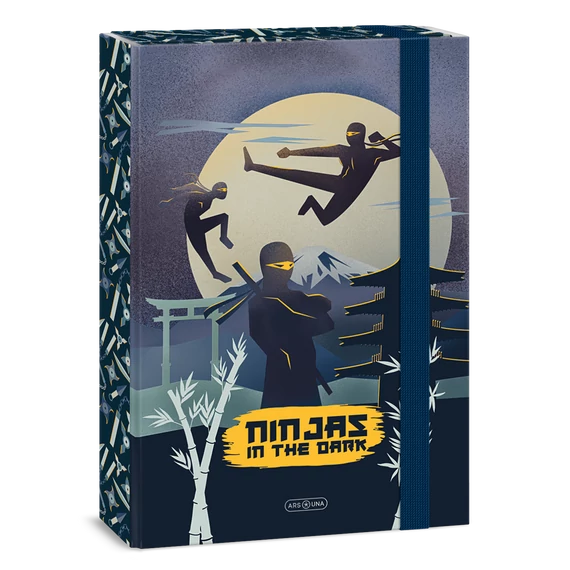 Ars Una Ninjas in the dark A/4 füzetbox