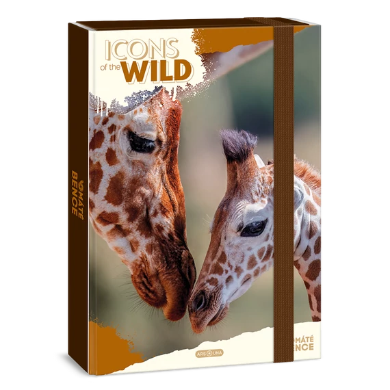 Ars Una Máté Bence Icons of the Wild-Giraffes A/4 füzetbox