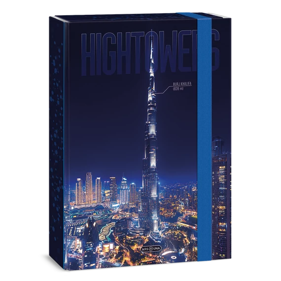 Ars Una Hightower-Burjkhalifa A/4 füzetbox