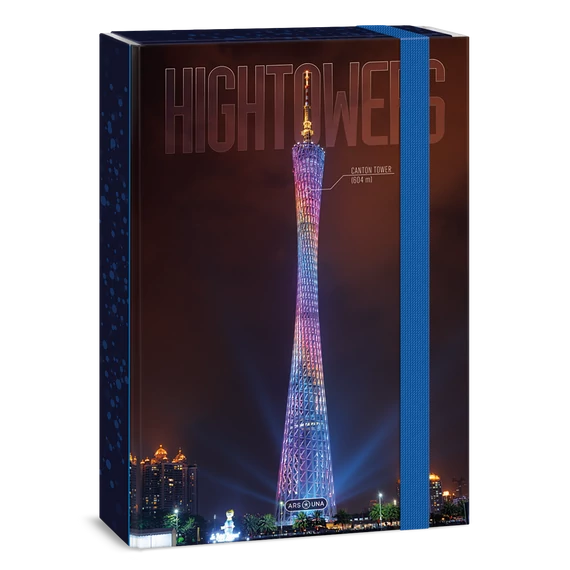 Ars Una Hightower-Canton tower A/4 füzetbox
