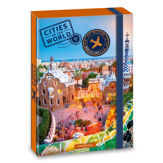 Ars Una Cities-Barcelona A/5 füzetbox