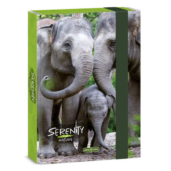 Ars Una Serenity-Elephant A/5 füzetbox