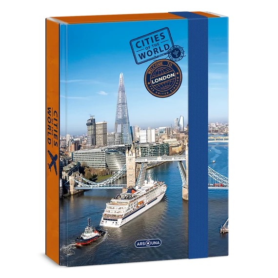 Ars Una Cities-London A/5 füzetbox