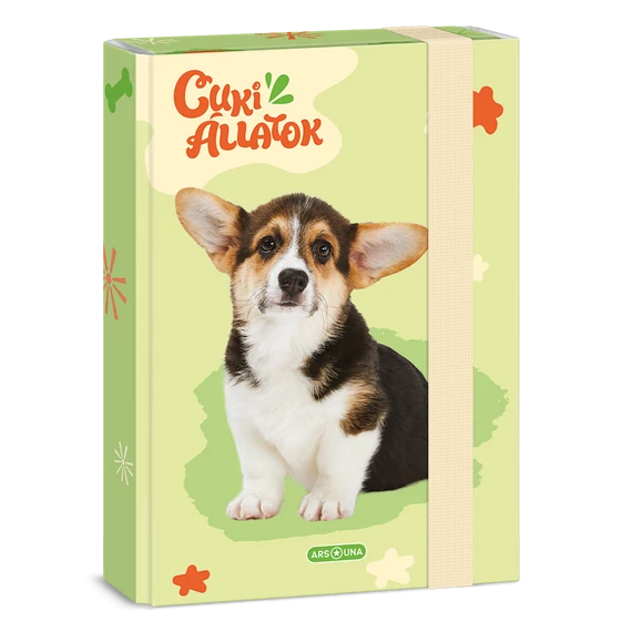 Ars Una Cuki állatok-Welsh corgi A/5 füzetbox