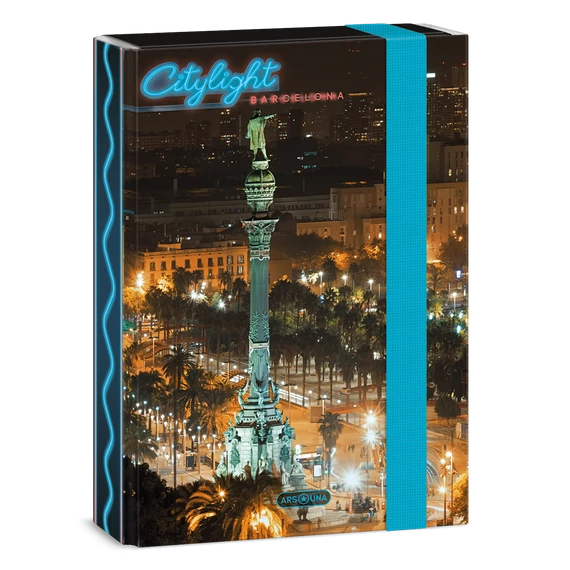 Ars Una City light-Barcelona A/5 füzetbox