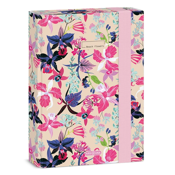 Ars Una Beach Flowers A/5 füzetbox
